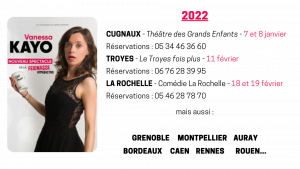 Tournée Vanessa Kayo