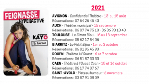 Tournée Vanessa Kayo